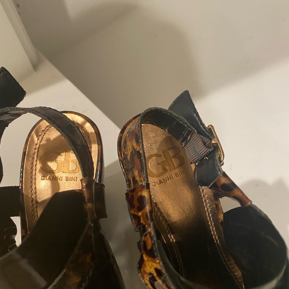 Giani Bini leopard print platform sandal size 8.5 - Picture 13 of 15